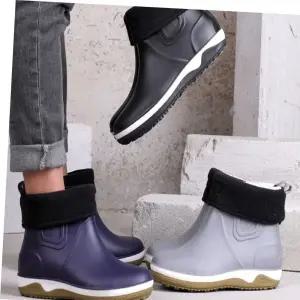 가을부츠 남성 3컬러 겨울장화 기모내피 탈부착 첼시 레인부츠