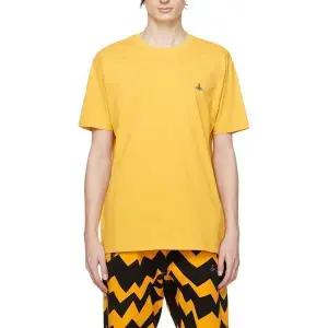 [비비안웨스트우드] 반팔 티셔츠 옐로우 96100982