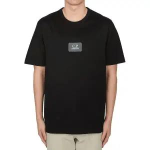 [비비안웨스트우드] CP컴퍼니 반팔 티셔츠 로고 블랙 142183841