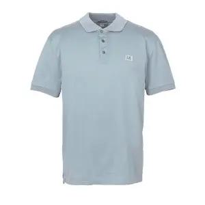 [비비안웨스트우드] 카라 반팔 티셔츠 로고 PK 블루 142184506