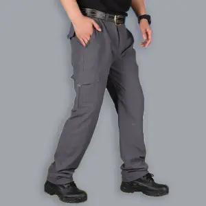 방수 카고바지 워크웨어 건빵 주머니 편한 데일리 남성여름 면 남자9부슬랙스
