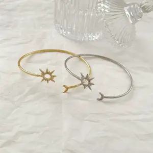 행운 상징 고급 문라이트 썬 팔 뱅글 팔찌 예쁜 액세서리 심볼 소품