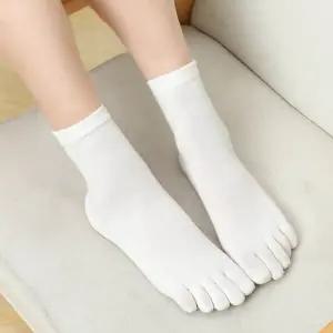 무지 발가락 양말 덧신 여자 패션 삭스 색상 솔리드 여성