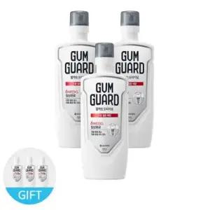 검가드 오리지널 750ml 3개 + 휴대용 100ml 3개 세트구성 / 임플란트 잇몸케어 충치예방 구강청결세트