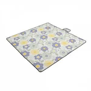 간편휴대용 플라워디자인 방수 돗자리 200x200cm 매트