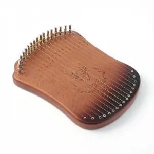 느티나무 17음계 월넛 미니하프 S-1 기타연주 기타용