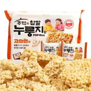 [하늘선] 바삭한 추억의 찹쌀 누룽지팝 고소한맛 288g(12입) x 2개
