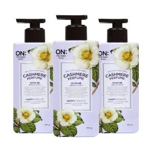 온더바디 퍼퓸 해피 바디로션 400ml X 3개