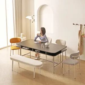 일마레하우스 큐비 4/6인용 수납 식탁 테이블 1400 / 1800