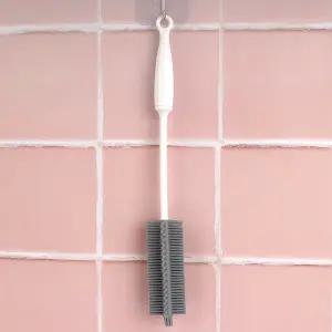 텀블러솔 실리콘 수세미 브러쉬/실리콘솔/물통솔/병씻는/주방용/보온병솔/가정용/꽃병솔/병브러쉬/물병솔