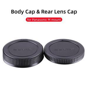 호환 GH7 GH6 GH5 GH4 G9II G9 G85 M4/3 카메라 바디 커버 렌즈 후면 캡 액세서리