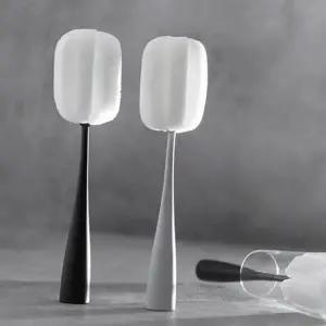 텀블러 브러쉬 실리콘 젖병 물병 텀블러 세척솔 손잡이 다용도 세척용 좁은 주방 유리 보틀 입구