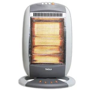 타올라 전기히터DHE800H할로겐3단조절좌우회전