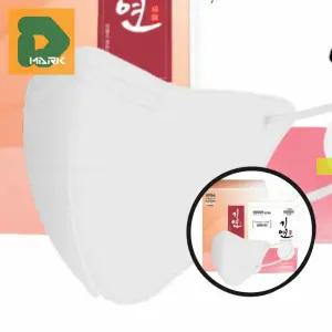 통기성 새부리형마스크 100매 KF94마스크 비말차단 황사 개별포장 국산 마스크 대용량 블랙 미세먼지
