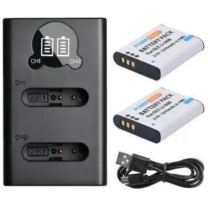 카메라용 DB-110 배터리 및 충전기  리코 GRIII G900 WG-6 GR3 X GR3X