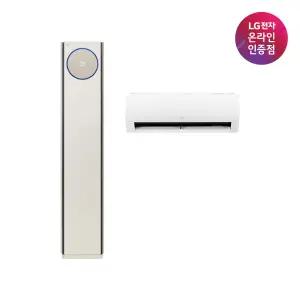 LG 휘센 AI 오브제컬렉션 타워I 에어컨 2in1 (5시리즈) FQ25FN5BA2 기본설치비무료/실외기포함/전국무료배송