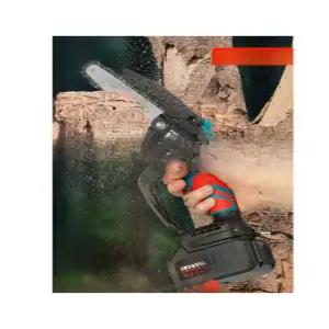 소형 전기톱 미니 150mm 휴대용 체인톱 엑시툴 목공 전정 전동톱 벌목