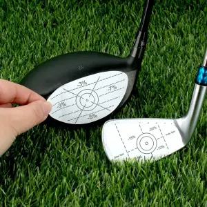 골프 임팩트 타점 드라이버 아이언 스티커 100매 아이언스티커