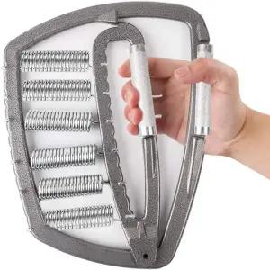 악력기 전문 핸드 그립 기 미끄럼방지 금속 트레이너 핑거 그리퍼 운동 200lbs-1200lbs