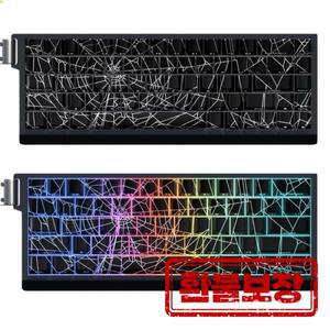 2025 64/74키 키캡 커스텀 스파이더 웹 키캡 세트 측면 인쇄 백라이트 키캡 (61/64/68 기계식 키보드용)