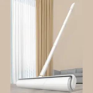 돌돌이밀대+16cm 사선컷팅 돌돌이리필5개 120cm롱핸들