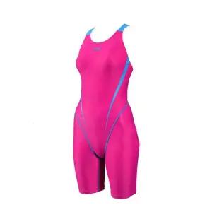 5부수영복 성인 실내 강습 선수용 여자 반전신 원피스
