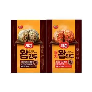 동원 개성왕만두 2.1kg + 김치왕만두 2.1kg