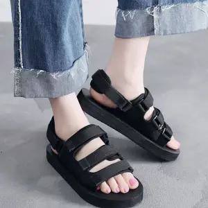 남녀공용 스트랩 탈부착 찍찍이 여름 샌들 슬리퍼 Gzl9+2CpJ