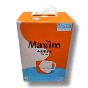 사무실 맥심 슈프림 골드 커피 믹스 170T 간식 후식