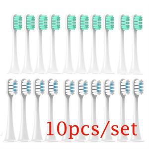 샤오미 미지아 T300 용 핫 교체 브러시 헤드 음파 전동 칫솔 캡 포함 밀폐 패키지 소프트