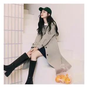 JJ지고트 코튼 래글런 싱글 트렌치 코트 GR3M0TC911 1145607