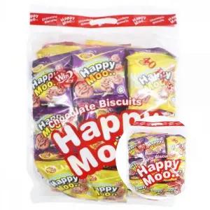 간식용 해피무 초콜릿 비스킷 40개 간식 과자 대용량 디저트 스낵 식료품 식품