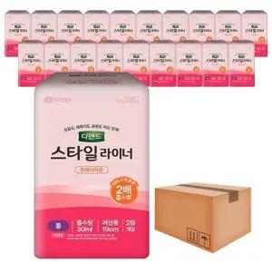 [디펜드] 디펜드 스타일 요실금전용 라이너 프레시가든 롱 28Px20팩(1박스)