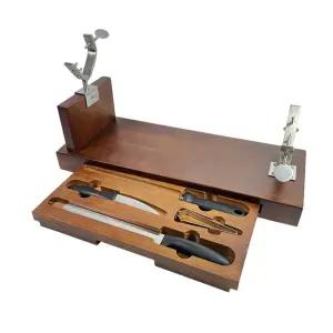 칼 브래킷 특수 랙 프로슈토 거치대 햄 원목 하몽 세트 이베리코