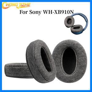 CHONGJIZHE 교체용 피부 친화적인 면 패브릭 이어 패드 소니 WH-XB910N 스폰지 소프트 폼 쿠션 헤드폰 액세
