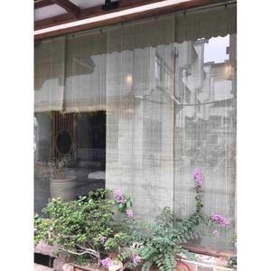 모시가리개 행거 가리개 가림막 커튼 한옥 모시 여름 린넨