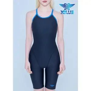 XBLUE 여자 탄탄이 반전신 5부 수영복 NM53917 5부컷 (28357049A)