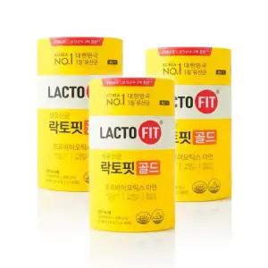 종근당건강 락토핏 골드 유산균 150일분 SL043 50포 3통