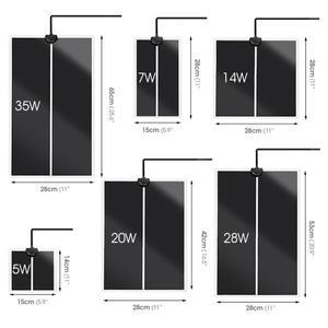 EU/US 5W/7W/14W/20W/28W/35W/45W 파충류 히트 매트 조절 가능한 온도 테라리움 클라이밍 펫 히팅 웜 패드