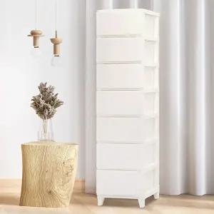 [보노하우스]보노 심플리 340 서랍장 7단 일반형 인테리어 수납장 1+1