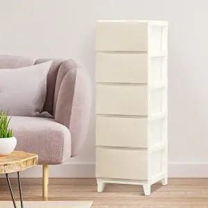 [보노하우스]보노 심플리 340 서랍장 5단 일반형 인테리어 수납장 1+1