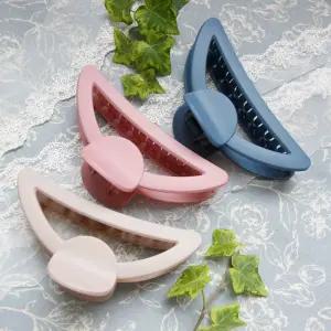 심플리 국산 무광 대형 올림머리 헤어집게핀 10colors sTi1+5CLI