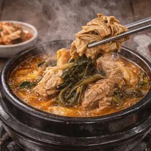 [우체국쇼핑] 순살 뼈해장국 시래기 우거지 뼈없는 감자탕 630g