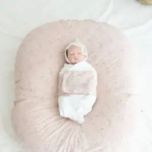 제이앤제나 역류방지쿠션 분리 커버 솜 세트 래빗핑크