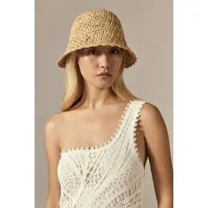 갤러리아 [헬렌카민스키] 리오 라피아 크로셰 클로슈