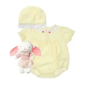 (압소바) 26SS비키반소바디슈트(모자)토끼인형 세트 2종택1 E1A1310627