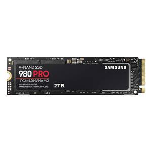 삼성 980 PRO SSD 2TB 카드, MZ-V8P2T0B 4세대 제어 최대 M.2 드라이브 내장 게이밍 열 NVMe PCIe 솔리드 /AM 속도, 스테이트 메모리