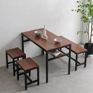 거실테이블 1100 리엣 식탁 4인용 테이블 2단