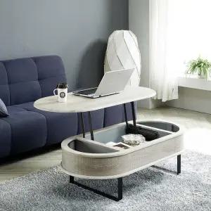 페리 듀얼안전 리프트 테이블 타원형