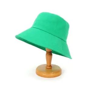 [애슬릿] 여자 남자 무지 워싱 면 버킷햇 벙거지